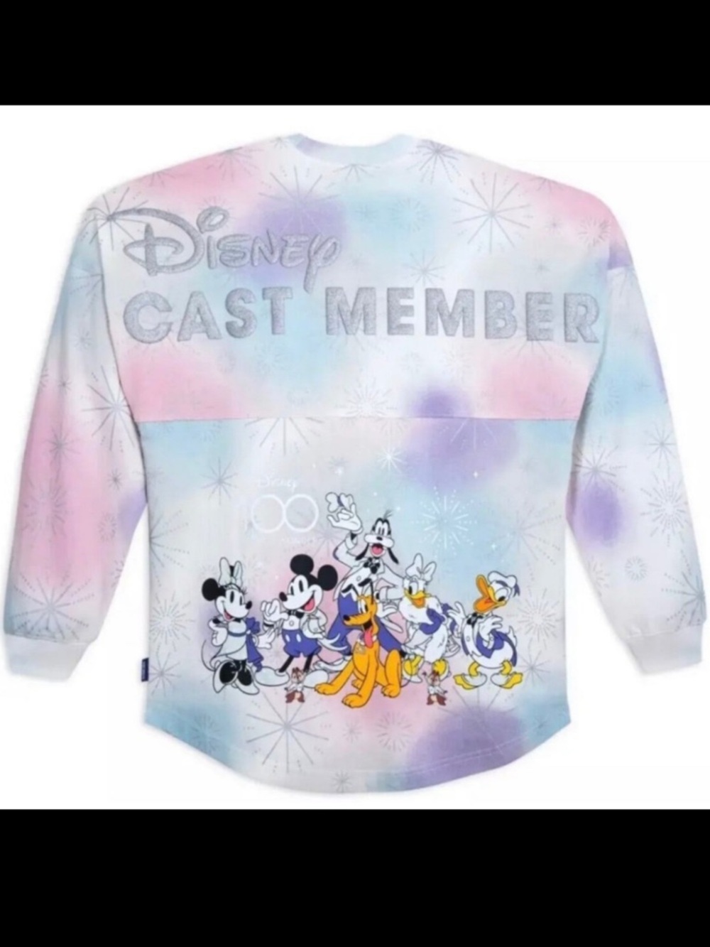 NWT DISNEY 100TH ANNIVERSARY CAST MEMBER SPIRIT JERSEY MEDIUM